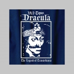 Vlad Tepes Dracula - The Legend of Transylvania - mikina s kapucou stiahnutelnou šnúrkami a klokankovým vreckom vpredu 